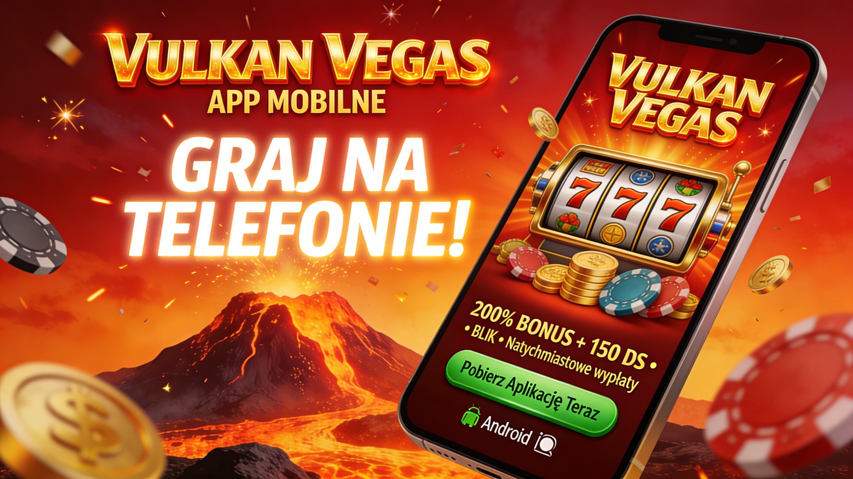 Aplikacja Vulkan Vegas